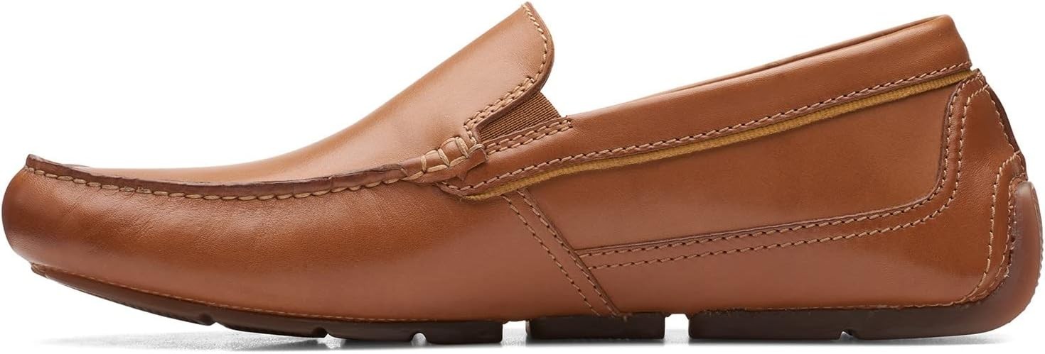 Clarks Mens Markman Plain : Tan Leather