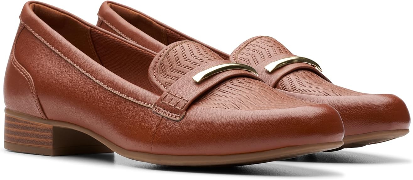 Clarks Womens Juliet Aster ( Cinnamon Leather)