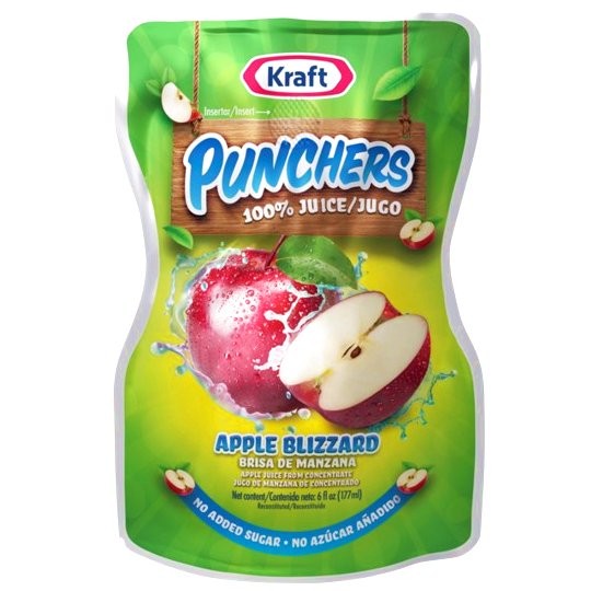 KRAFT PUNCHERS 100% APPLE BLIZZARD 177ml