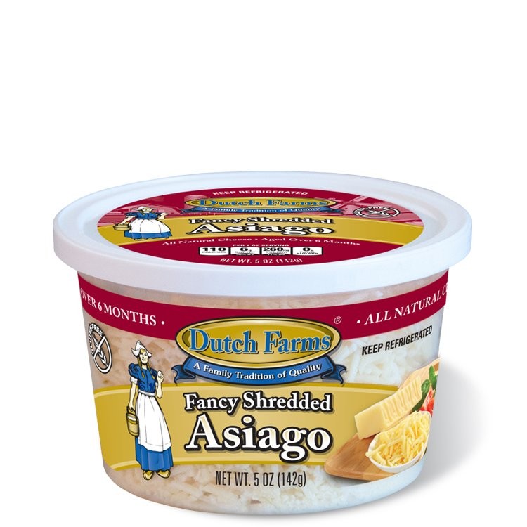 DUTCH FARMS ASIAGO SHRED 5oz