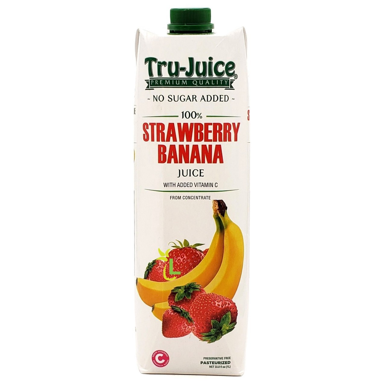 TRU-JUICE 100% STRAWBERRY BANANA 1L