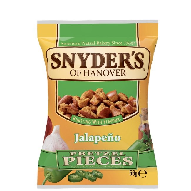 SNYDERS PRETZELS JALAPENO 2oz