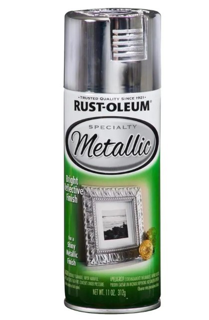 11oz Metallic Silver Spray Paint