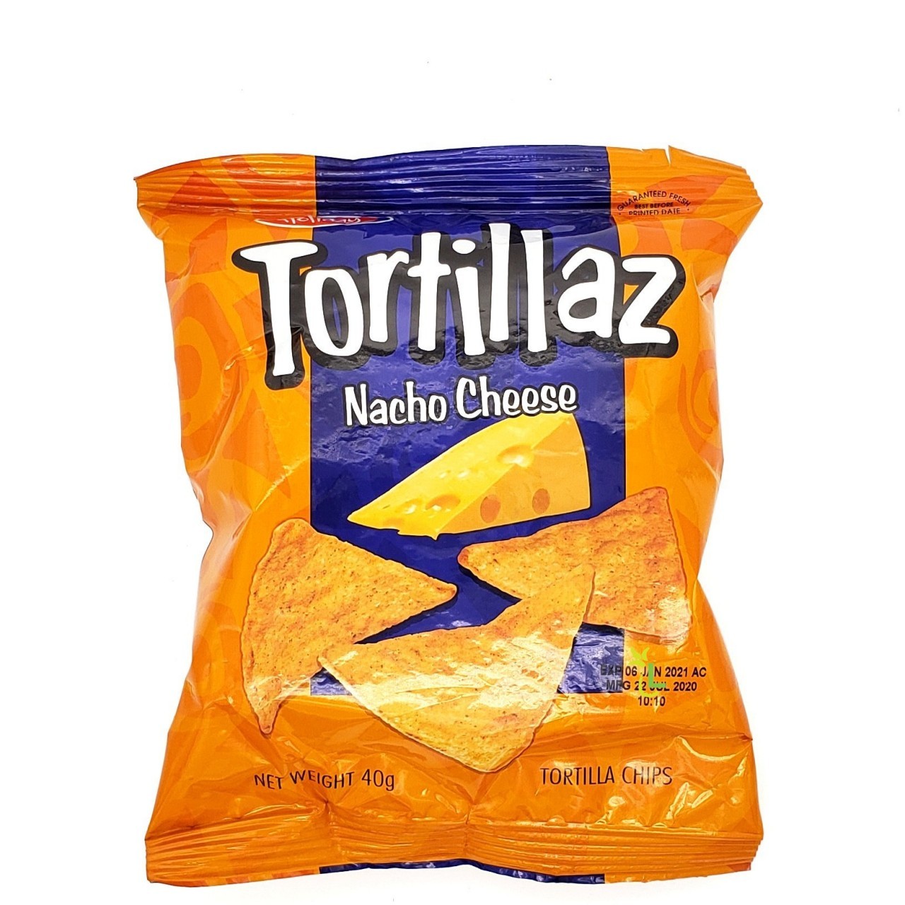 HOLIDAY TORTILLAZ NACHO CHEESE 40G