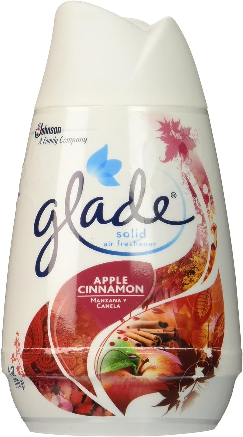 Glade Solid Air Freshener Apple Cinnamon, 6oz