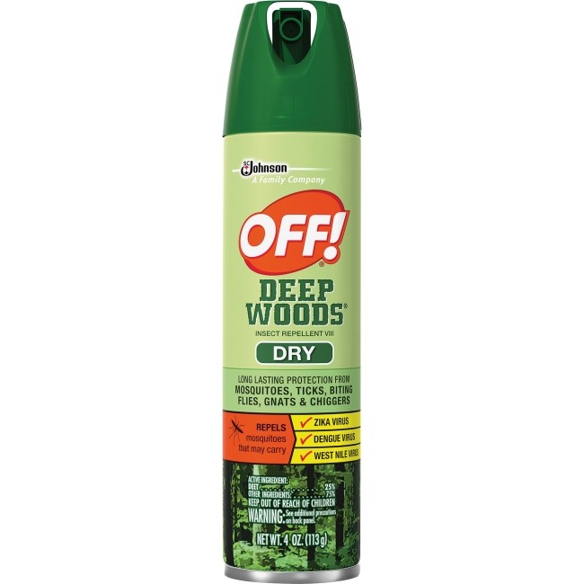 OFF! DEEP WOODS INSECT REPELLENT DRY 4oz