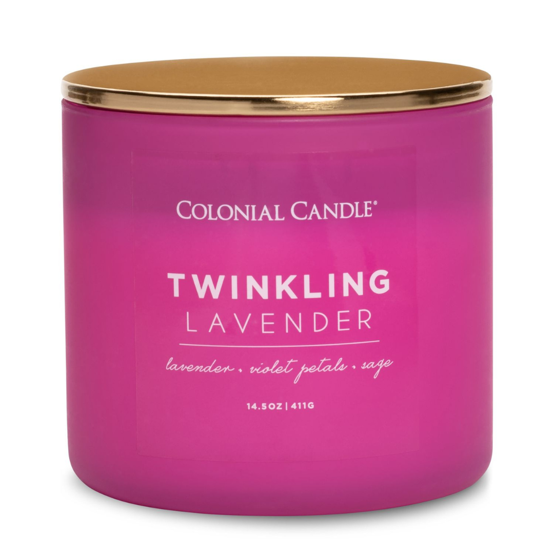 Colonial Candle Twinkling Lavender, 14.5oz