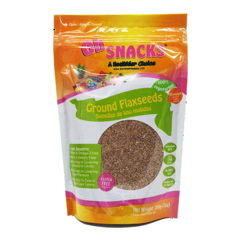 OH SNACKS FLAXSEEDS GROUND 200g