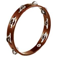 Meinl TA1AB Headless 10" Tambourine Steel Jingles