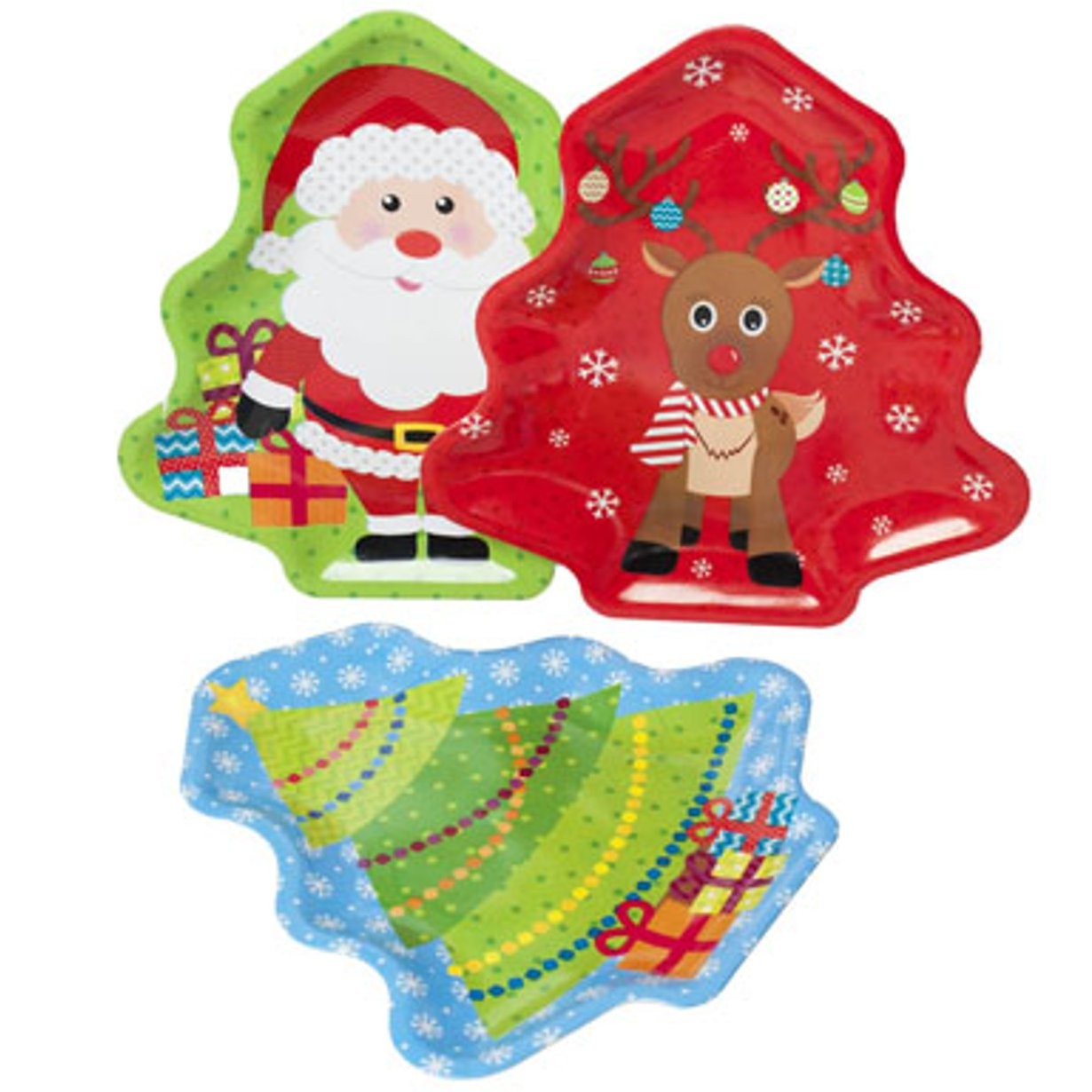 REGENT XMAS SERVING TRAY 12x12.6in