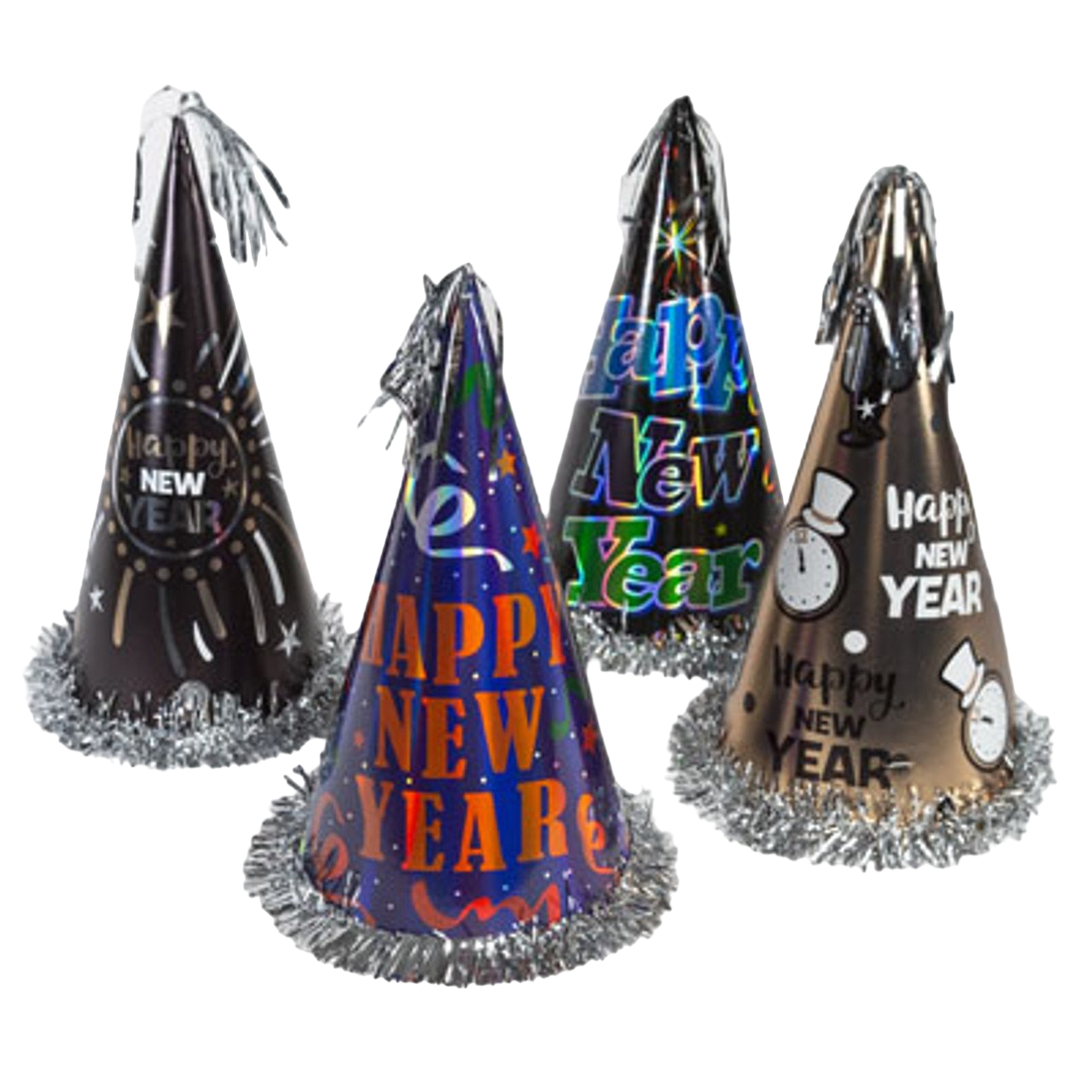 REGENT HAPPY NEW YEAR PARTY HAT 12.5in