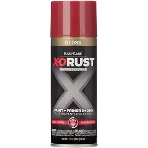12oz. Gloss Fiesat Red X-O Rust Spray Paint and Primer