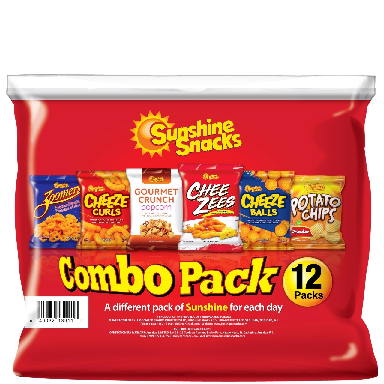 SUNSHINE COMBO PACK 12s