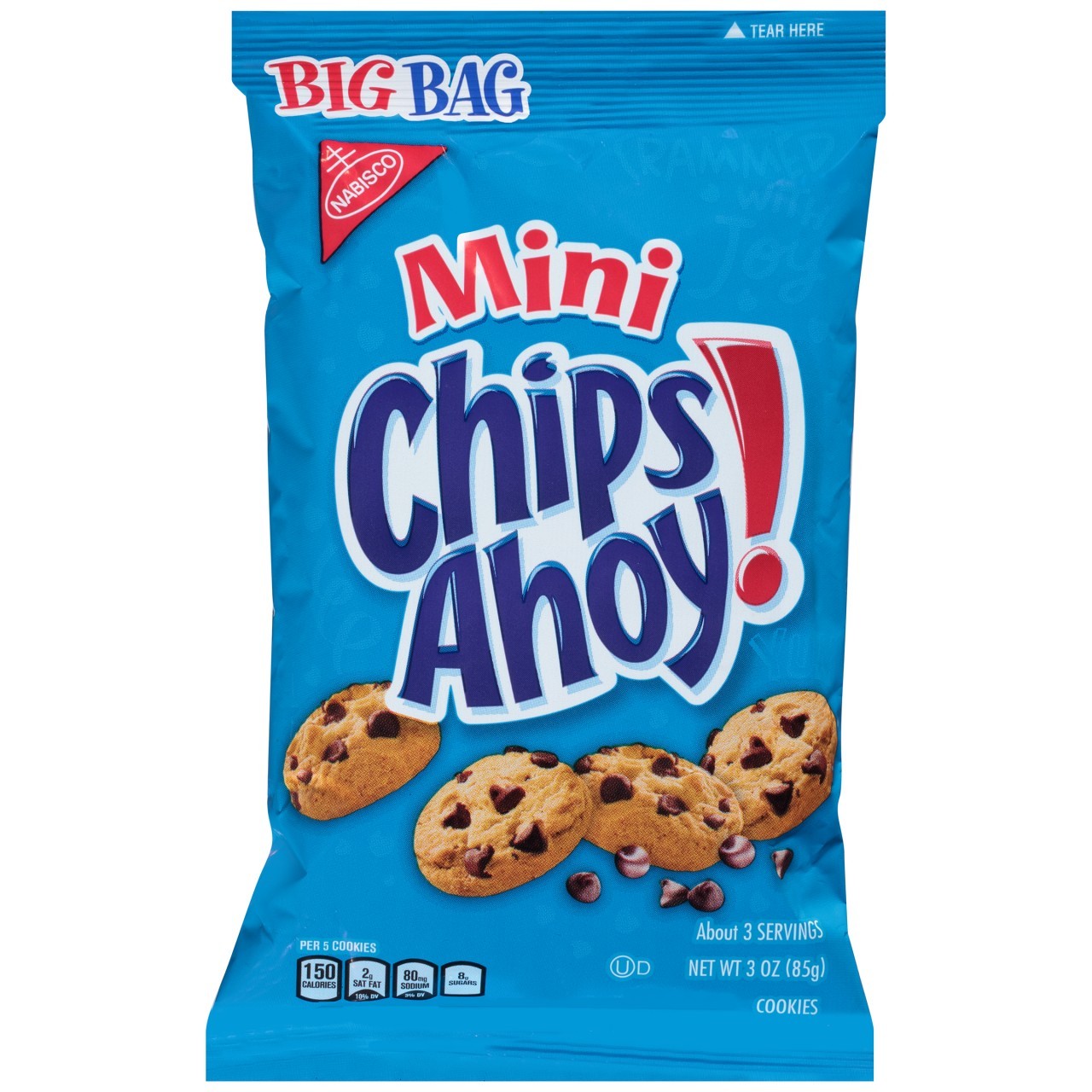 NABISCO CHIPS AHOY MINI BIG BAG 3oz