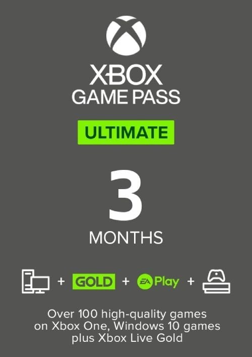 Xbox Game Pass Ultimate 3 Month CD Key (Digital Download)