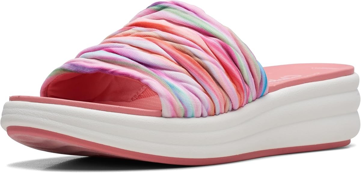 Clarks Womens Drift Petal (Multicolour Textile)