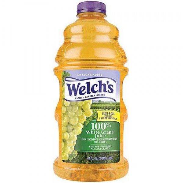 WELCHS WHITE GRAPE 100% 1.89L