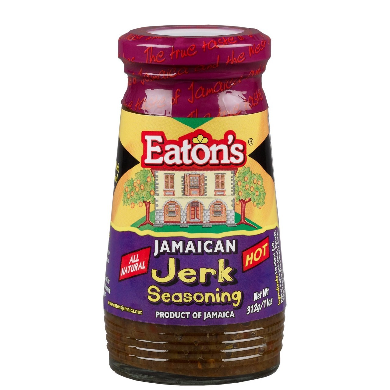 EATONS JERK SEASONING HOT 11oz