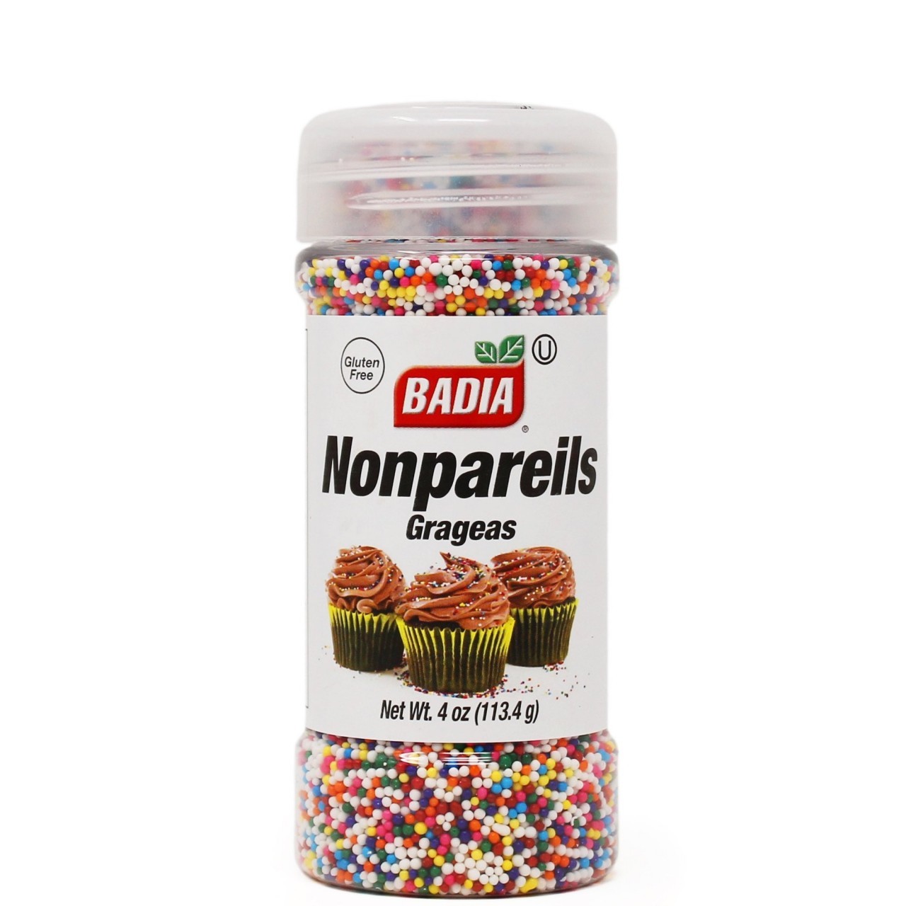 BADIA SPRINKLES NONPAREILS 4oz