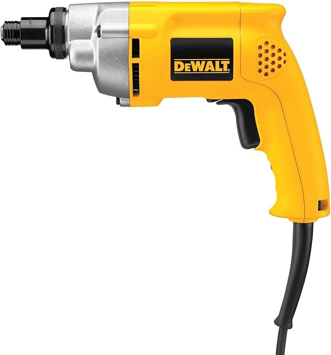 DEWALT Screw Gun, Variable-Speed Reversible, Positive Clutch, 6.5-Amp (DW281)