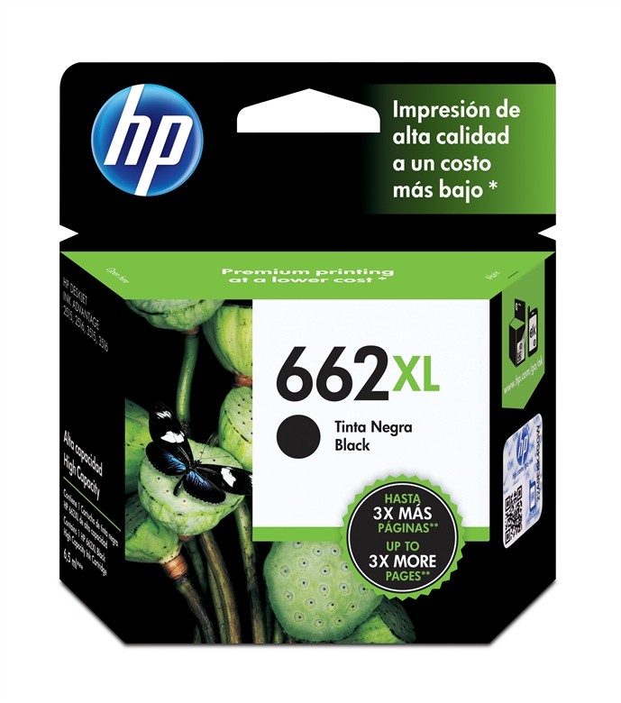 HP 662XL - High Yield Black