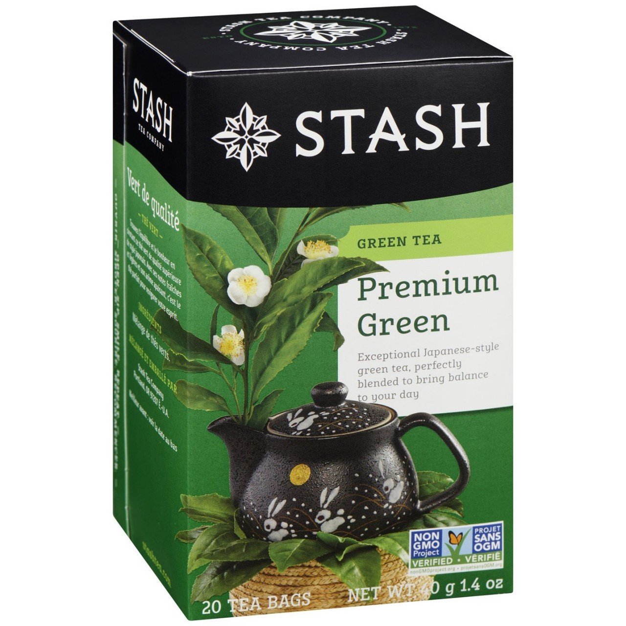 STASH TEA GREEN PREMIUM 20s