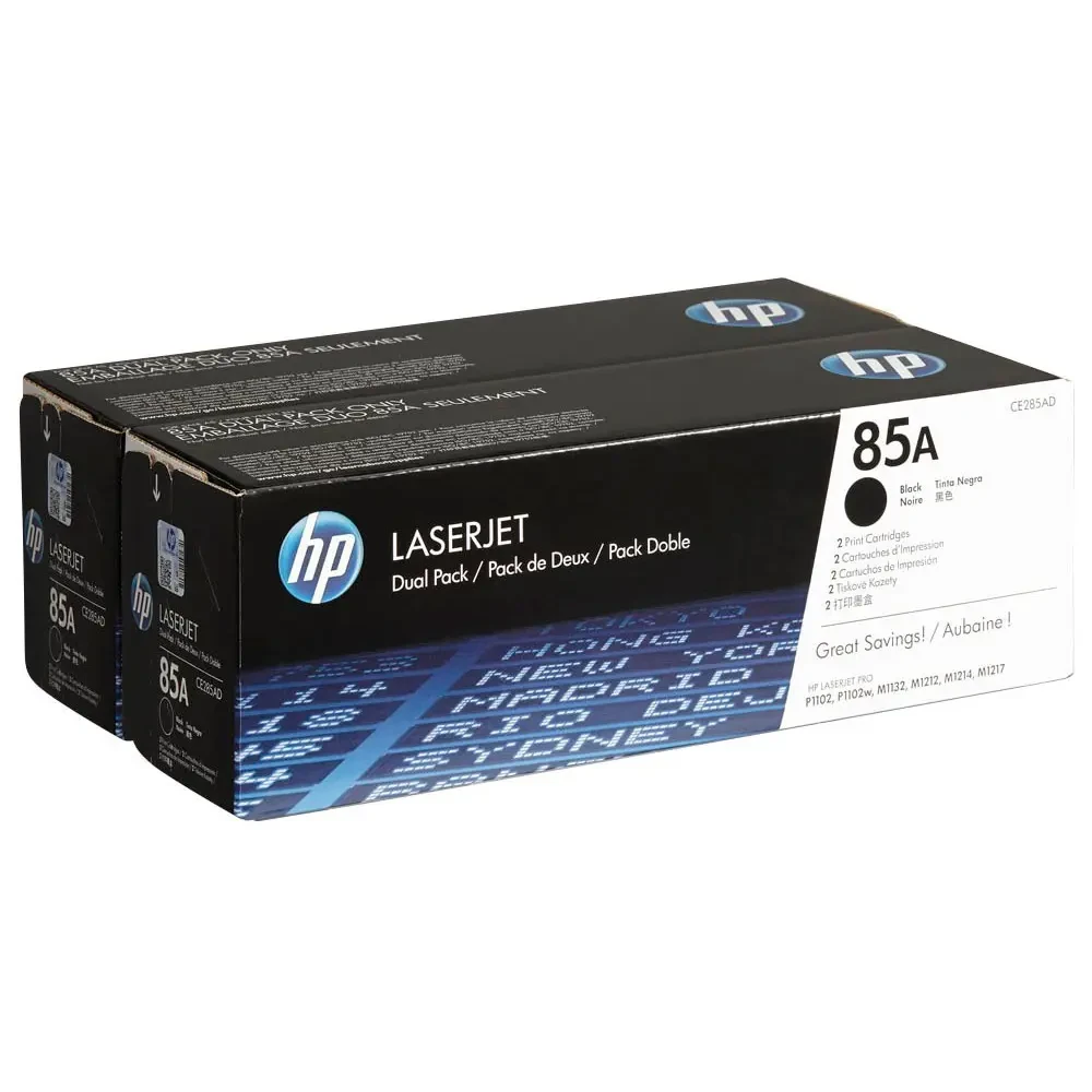 HP 85A - 2-pack - Black