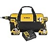 DEWALT 20V MAX* XR Drywall Screw Gun & Impact Driver Kit, 4.0-Amp Hour (DCK267M2)