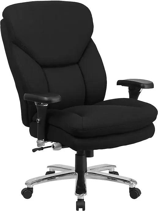 Flash Furniture HERCULES Series 24/7 Black Fabric Executive Chair
