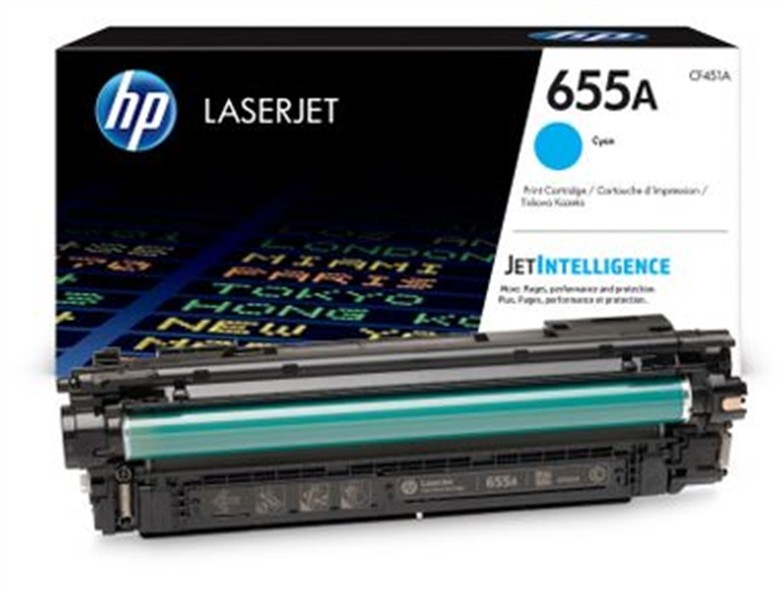 HP 655A - Cyan - original