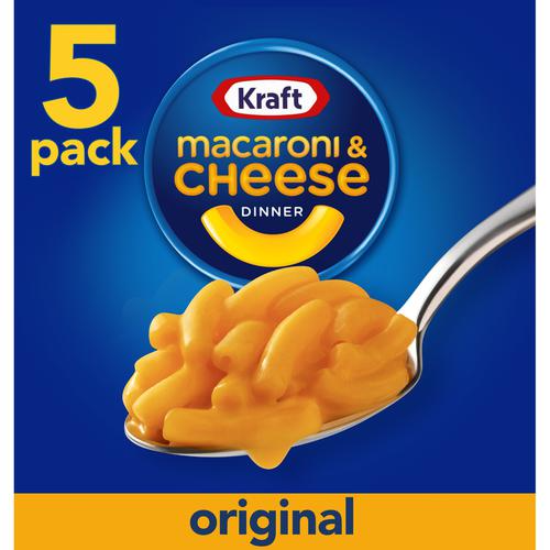 Kraft Macaroni and Cheese 5 Units / 206 g / 7.2 oz