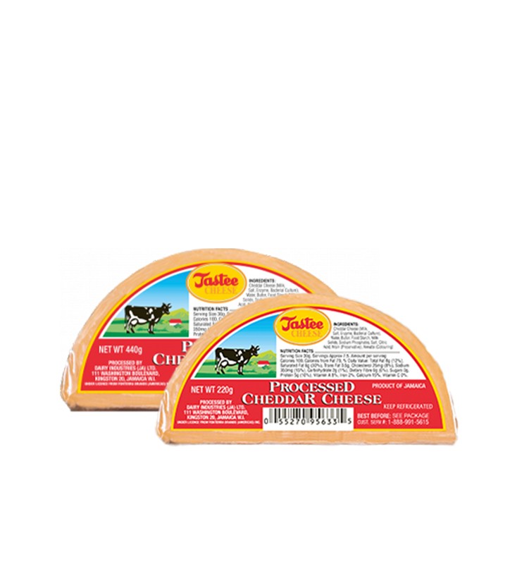TASTEE CHEESE PROCESSED CHEDDAR 440G