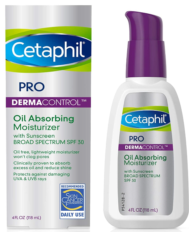 Cetaphil Pro Derma Control Oil Absorbing Moisturizer with SPF 30