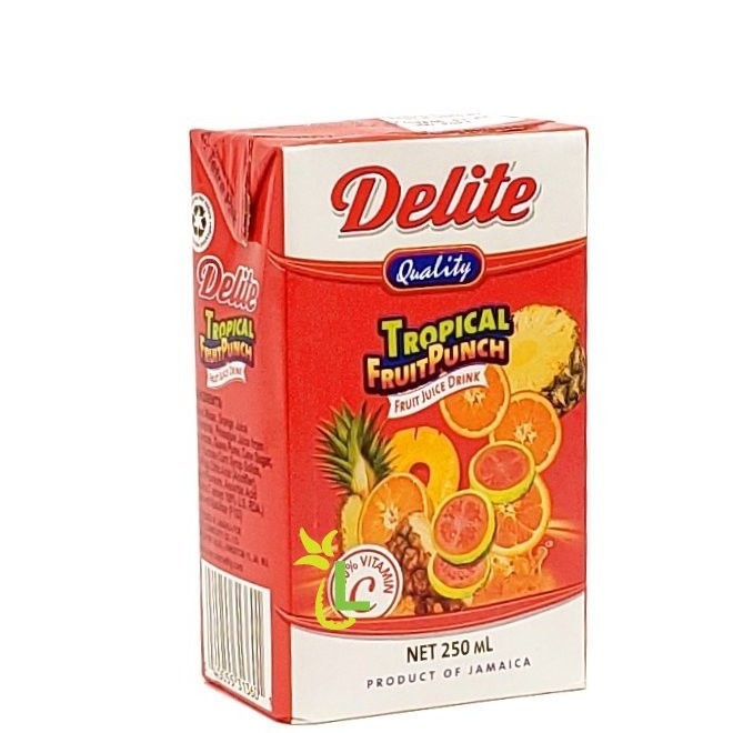 DELITE TROPICAL FRUIT PUNCH 250ml