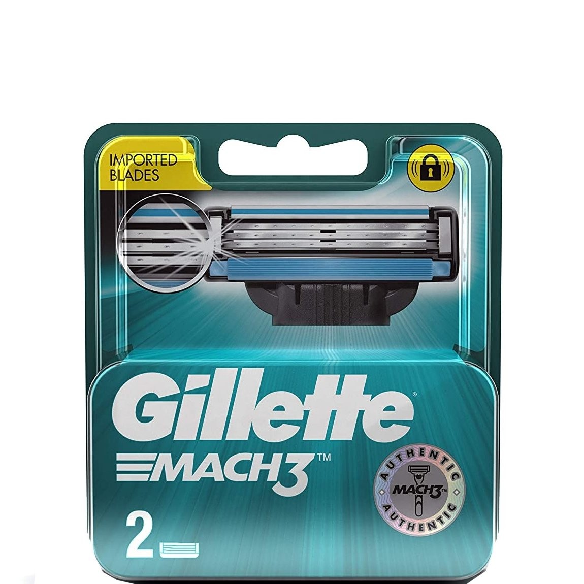 GILLETTE MACH 3 CARTRIDGES 2s