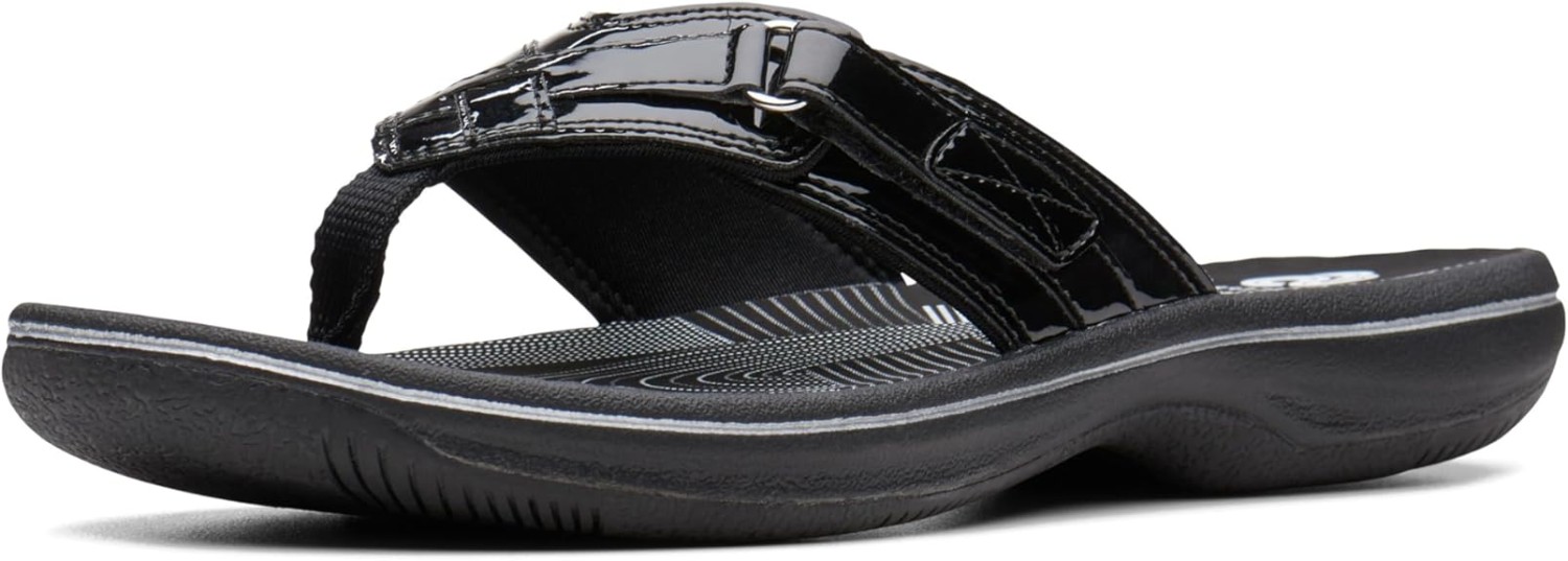 Clarks Womens Breeze Sea ( BLACK )