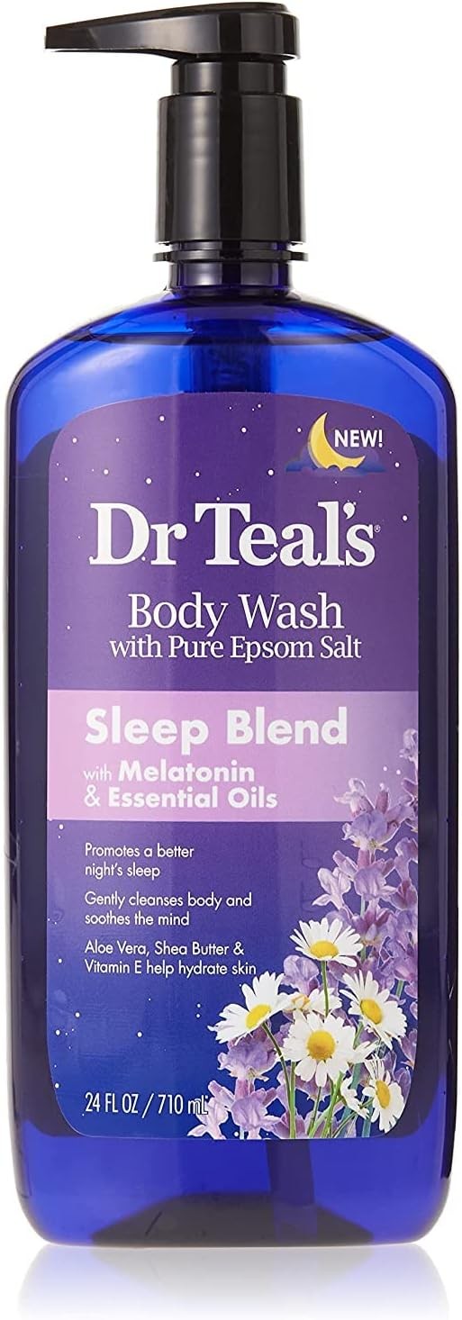 Dr. Teal's Body Wash with Melatonin and Essential Oils, 24 oz