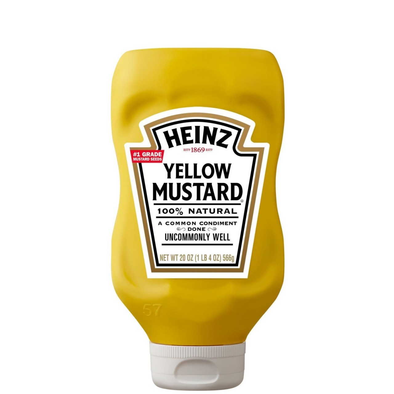 HEINZ YELLOW MUSTARD 20oz