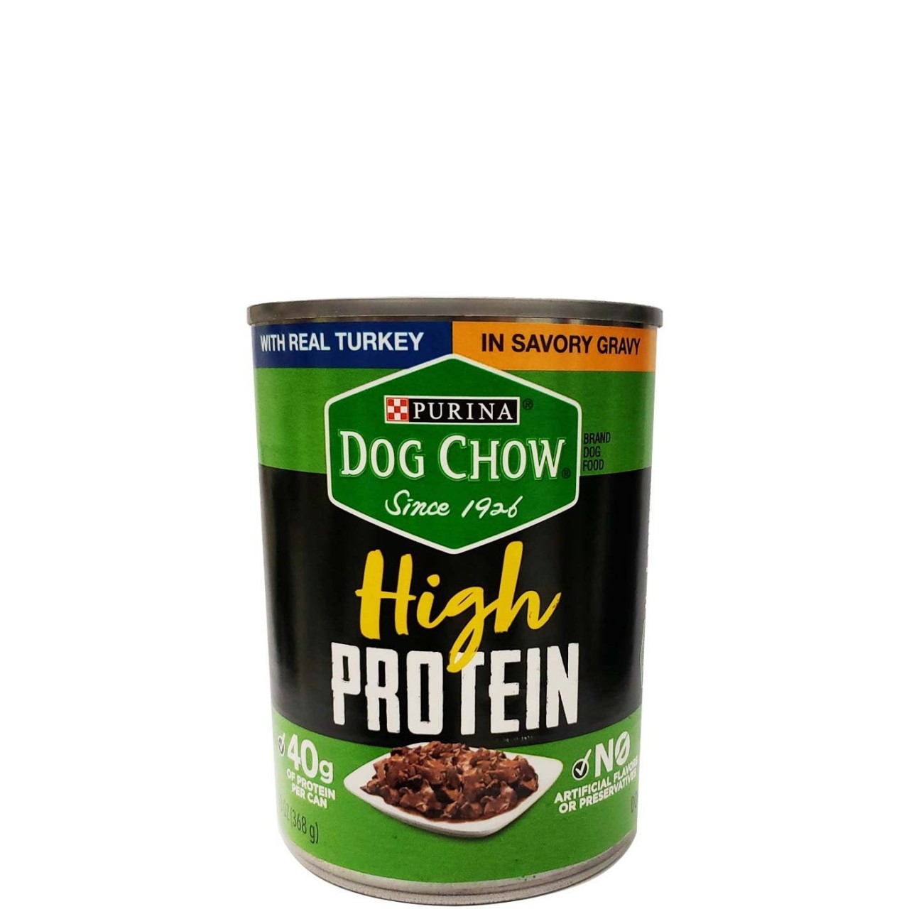 PURINA DOG CHOW H/PROT TURKEY 13oz