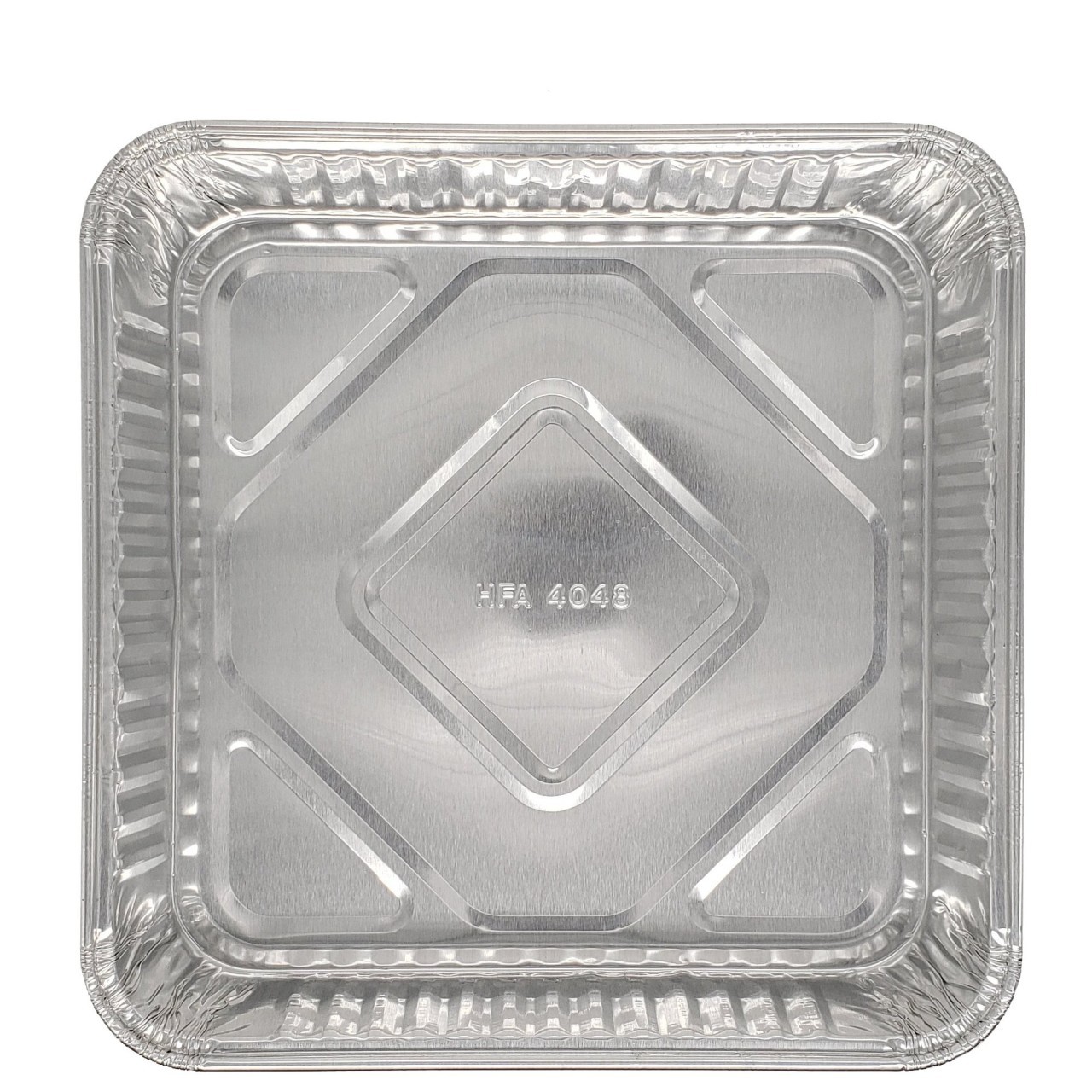 CONTAINER ALUMINUM SQUARE 8in