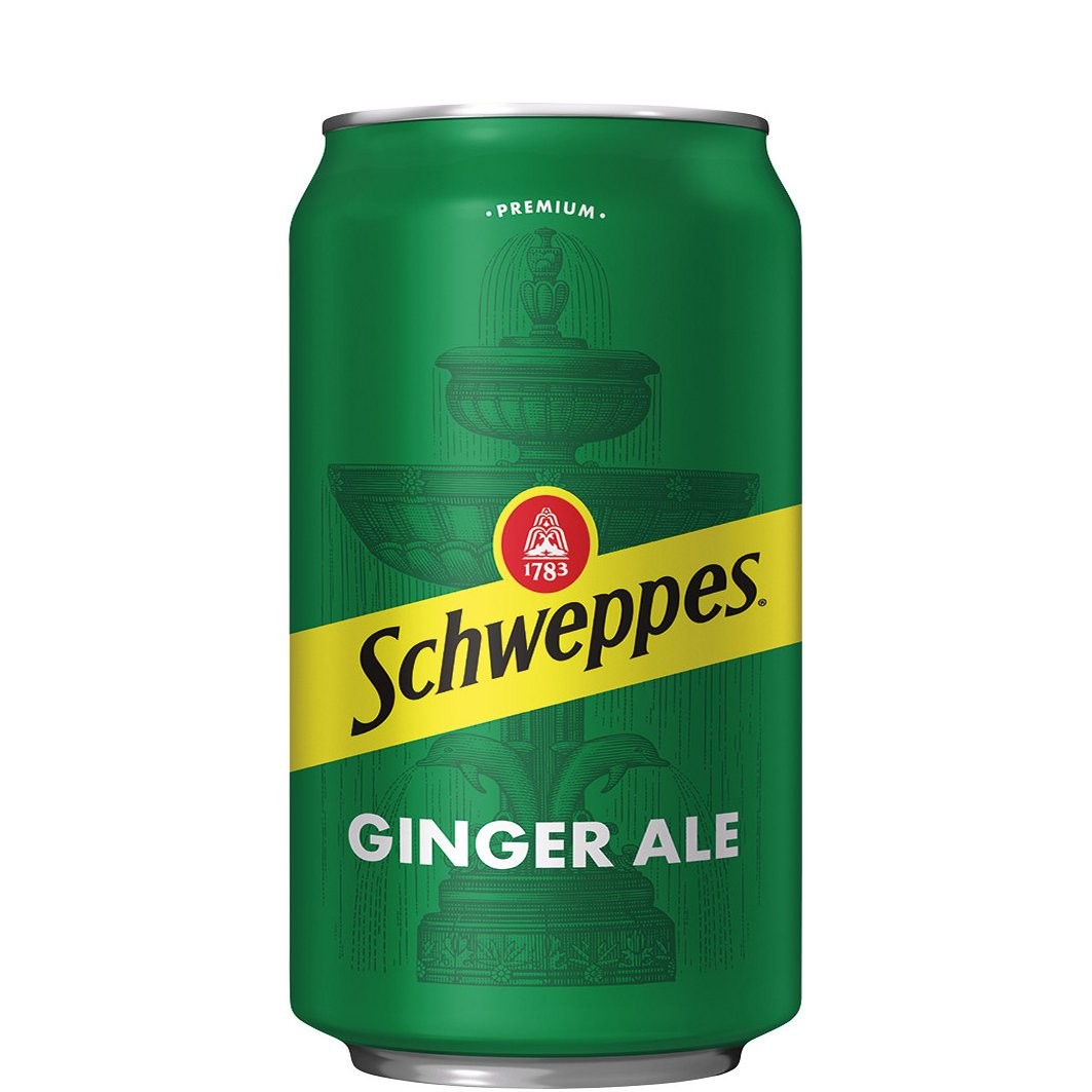 SCHWEPPES GINGER ALE CAN 12oz
