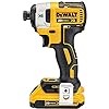 DEWALT 20V MAX Impact Driver, Cordless, 3-Speed, Battery and Charger Included (DCF845P1)