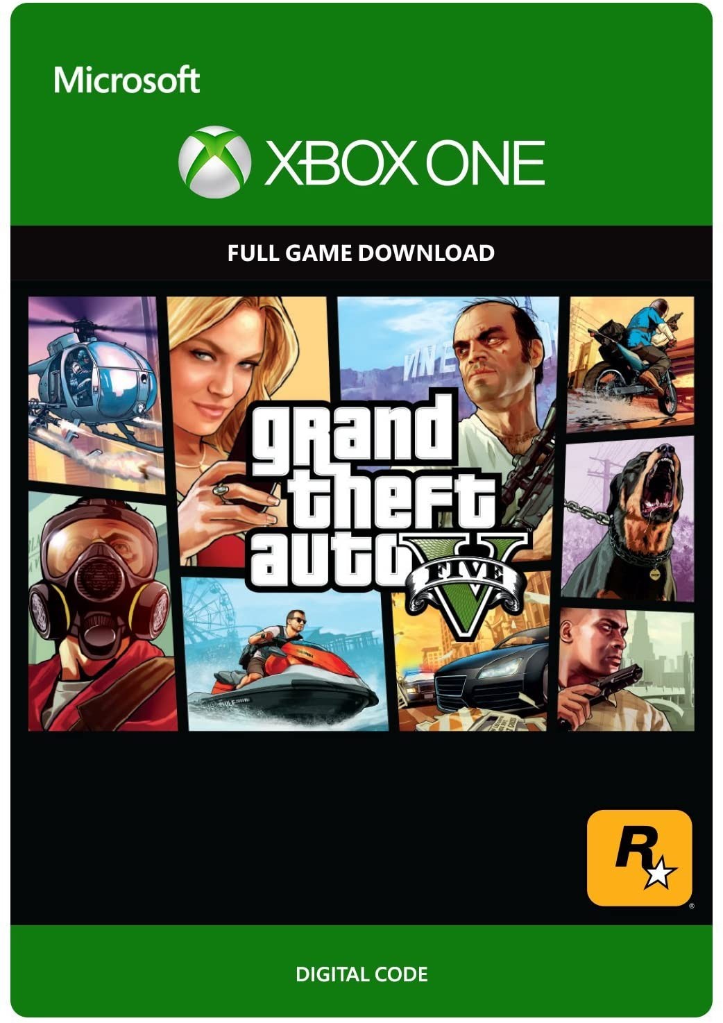 GTA V - VPN Activated Digital Download Key (Xbox One)