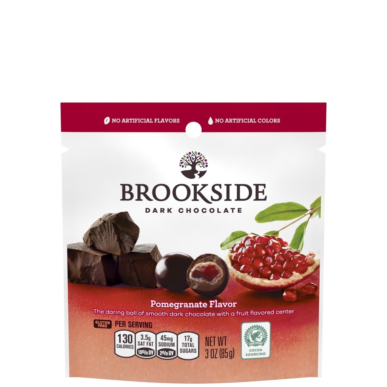 BROOKSIDE DRK CHOC POM 85g