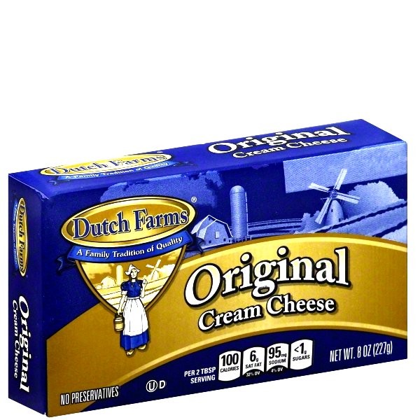 DUTCH FARMS CREAM CHEESE BAR 8oz