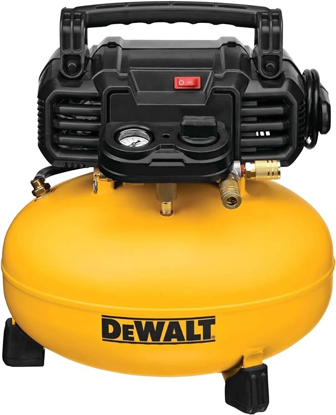 DEWALT Pancake Air Compressor, 6 Gallon, 165 PSI (DWFP55126)