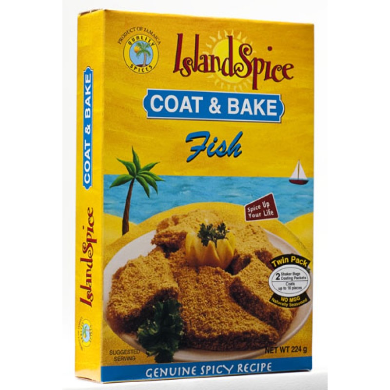 ISLAND SPICE COAT & BAKE FISH 8oz