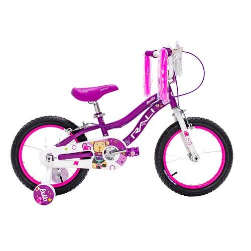 Rali Children's Bicycle for Girls 5 to 6 Years old with BMX Handlebars 16".