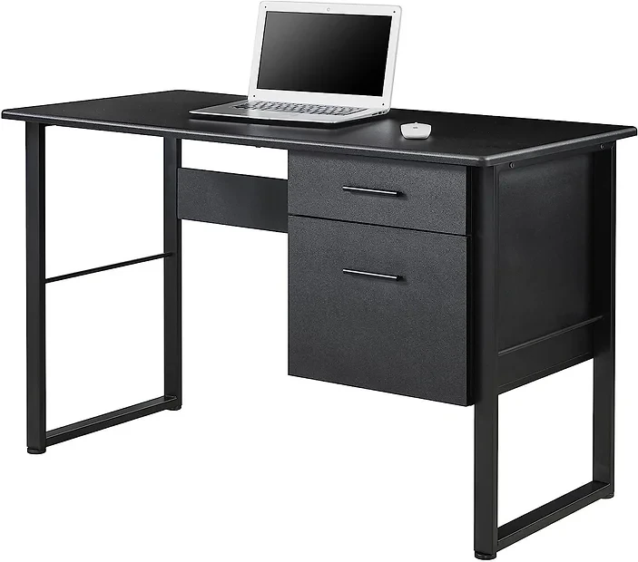 Realspace Halton Computer Desk -Black