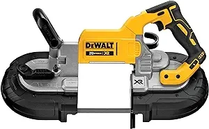 DEWALT 20V MAX Band Saw, 5" Cutting Capacity, Integrated Hang Hooks, Portable, For Deep Cuts, Bare Tool Only (DCS374B)